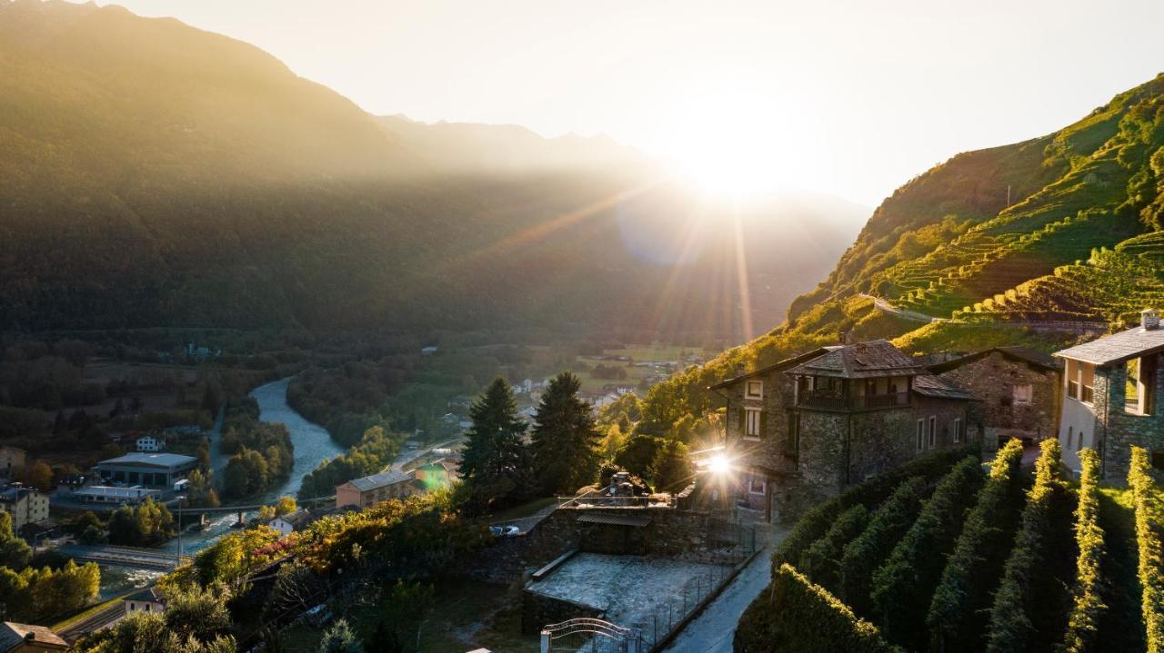 Villa Del Lupo: Crown Of The Valtellina Tresenda Exterior foto