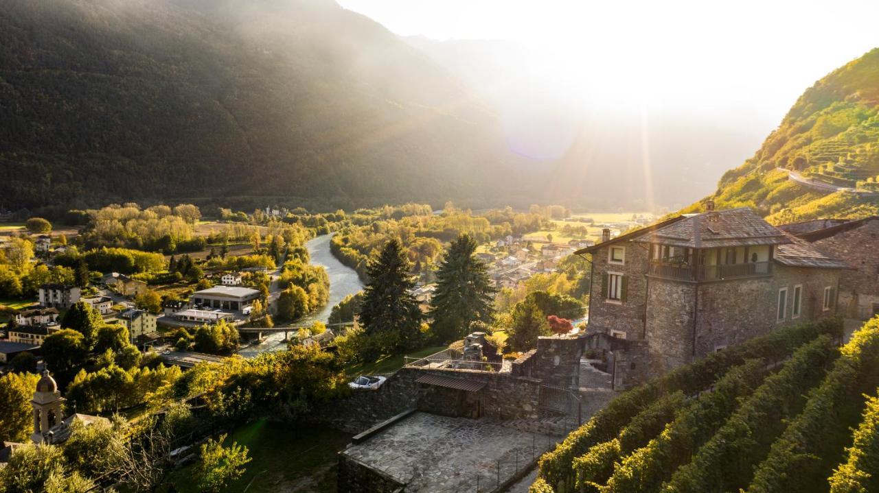 Villa Del Lupo: Crown Of The Valtellina Tresenda Exterior foto