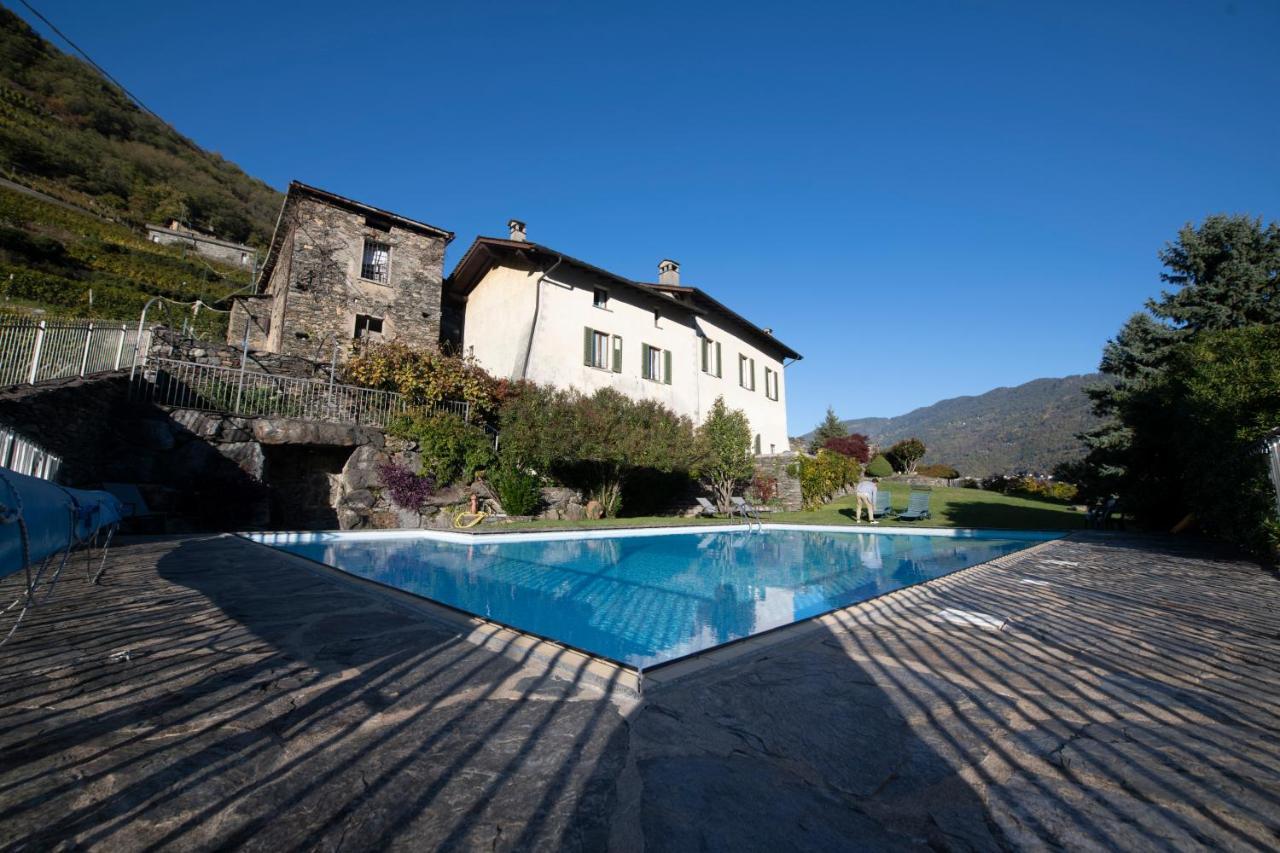 Villa Del Lupo: Crown Of The Valtellina Tresenda Exterior foto